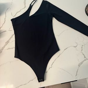 Abercrombie and Fitch soft AF collection one sleeve bodysuit